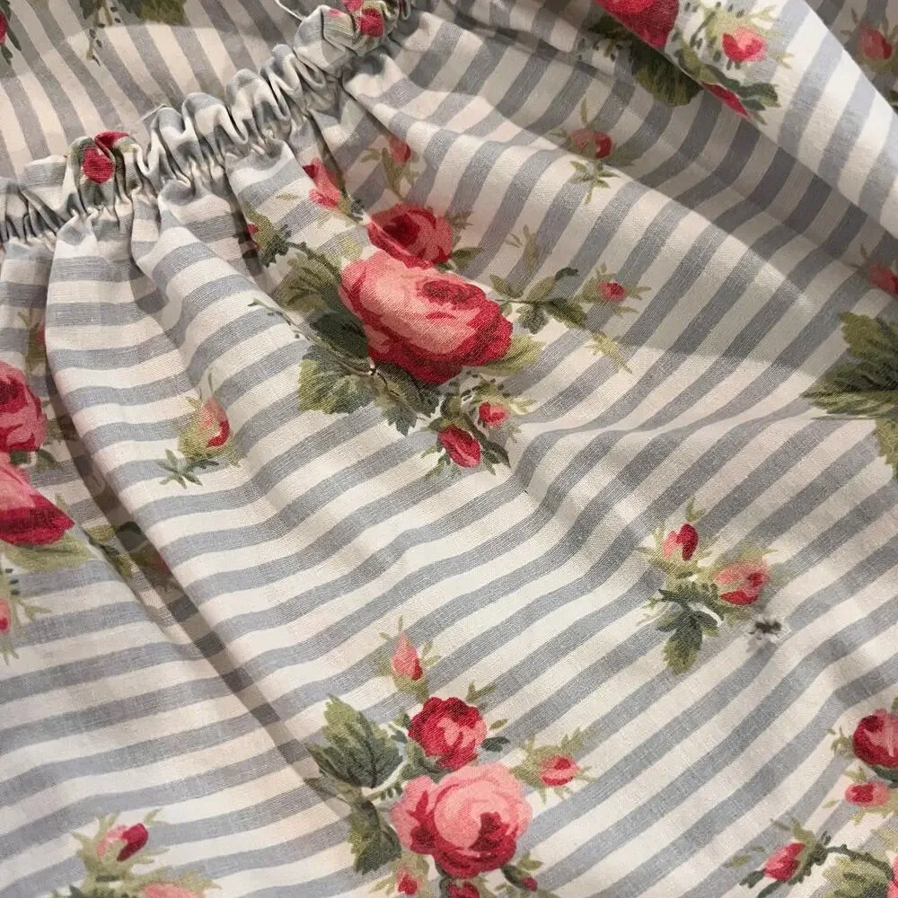 Ralph Lauren Emma Queen Sheets Cottagecore Vintage Flat & Fitted